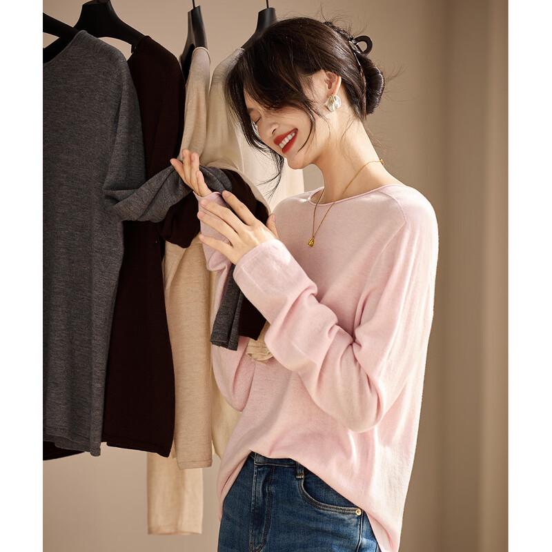 Women's Cashmere Blend Loose Knit Sweater