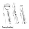 Stainless Steel Multi-Functional Portable Fruit and Vegetable Peeler