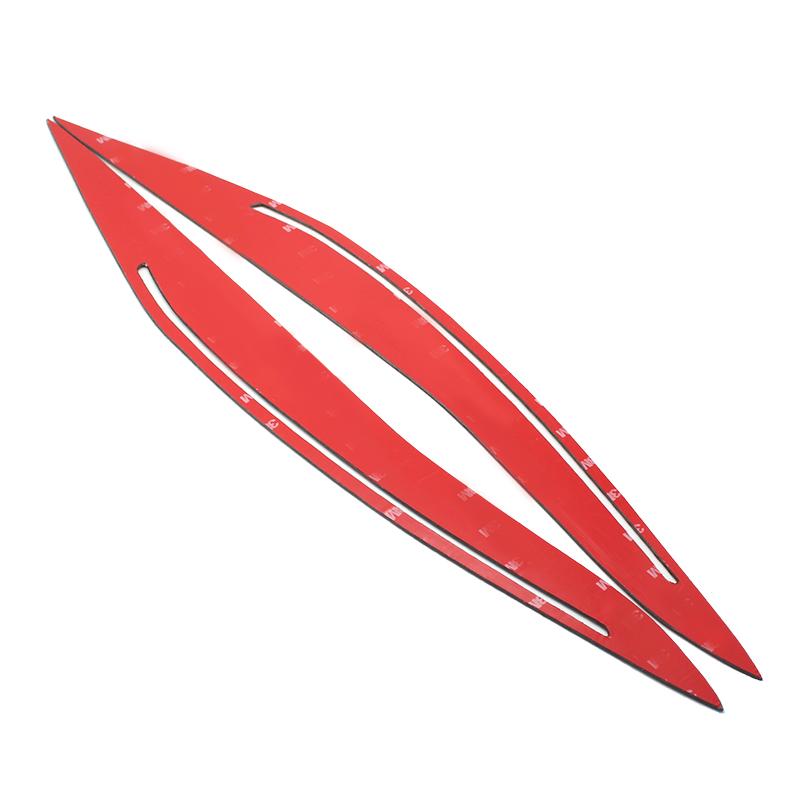 For BMW 5 Series F10 2010 2011 2012 2013 2014 2015 2016 Carbon Fiber Car Front Headlights Eyebrows Eyelids Headlamp