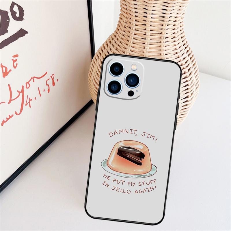 The Office Dunder Mifflin Phone Case For iPhone 15 Pro Max 14 13 12 11 16 Pro Max Mini XR 15 16 Plus 16e Back Cover