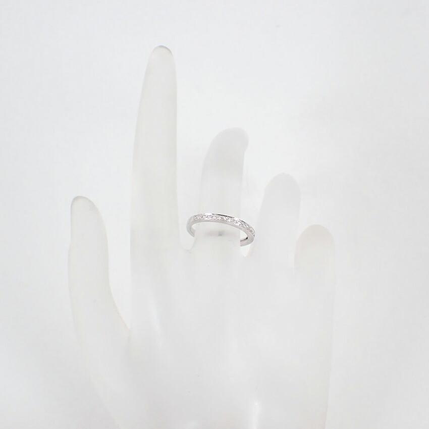 [Used] VENDOME K18WG Diamond Ring / Size 9 / g507-41