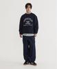COVERNAT Classic Arch Logo Sweatshirt Dark Navy