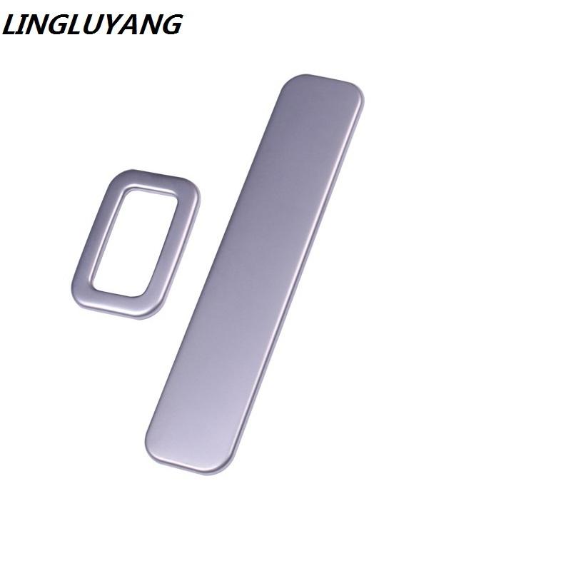 Car Styling Stainless Steel Trunk Electric Switch Buttons Decorative Frame Suitable For Volvo