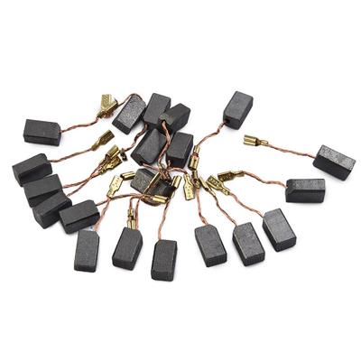 Spazzole di Carbone 20pz Per Motore Smerigliatrice Angolare Accessori Trapano Elettrico