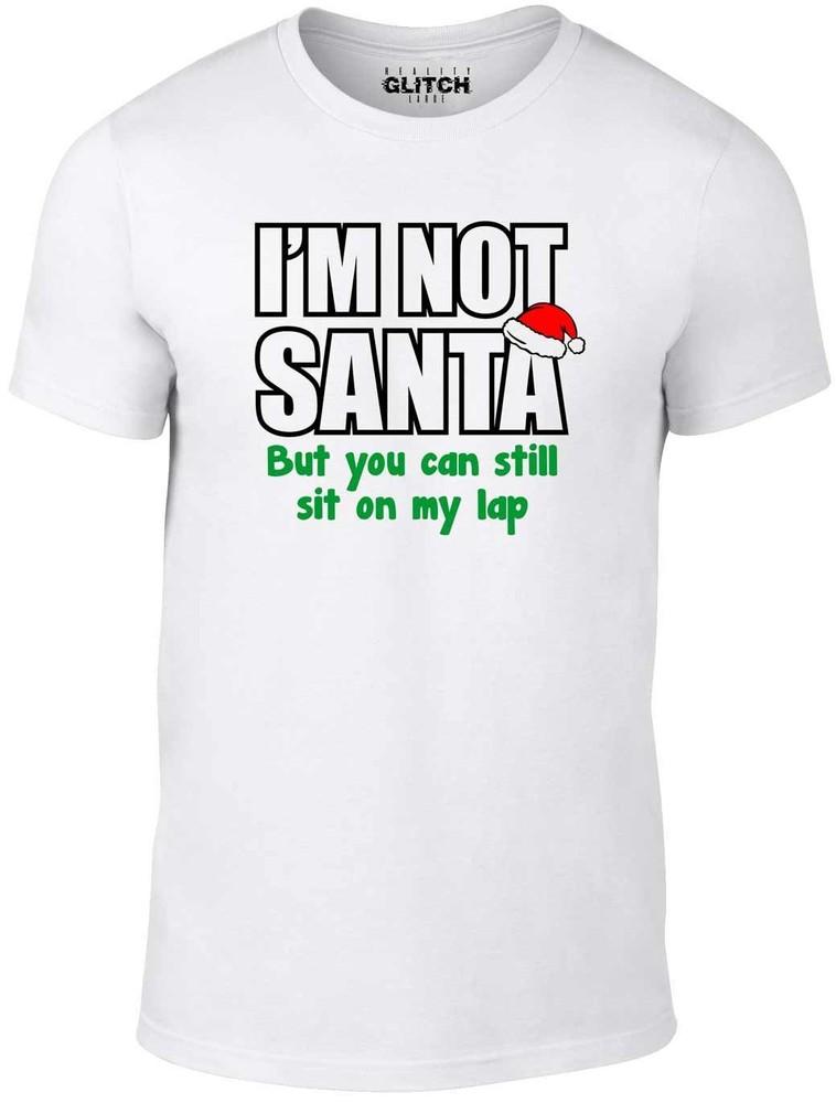 

I m Not Santa Men s T-Shirt Christmas Funny Smart Fancy Dress Party Xmas 2XL