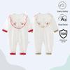 Unisex Baby Langarm Baumwoll-Strampler - Sommer Krabbel- & Hausanzug