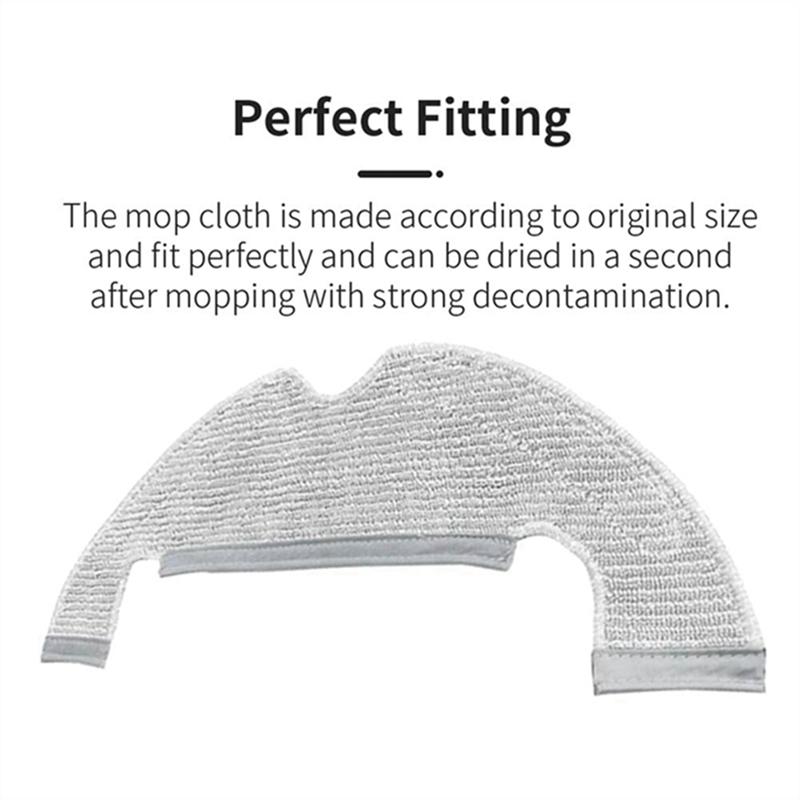 Hepa Filter Mop Main Side Brush Dust Bag Spare Parts Accessories For Dreame Bot D10 Plus RLS3D Robot Vacuum Cleaner