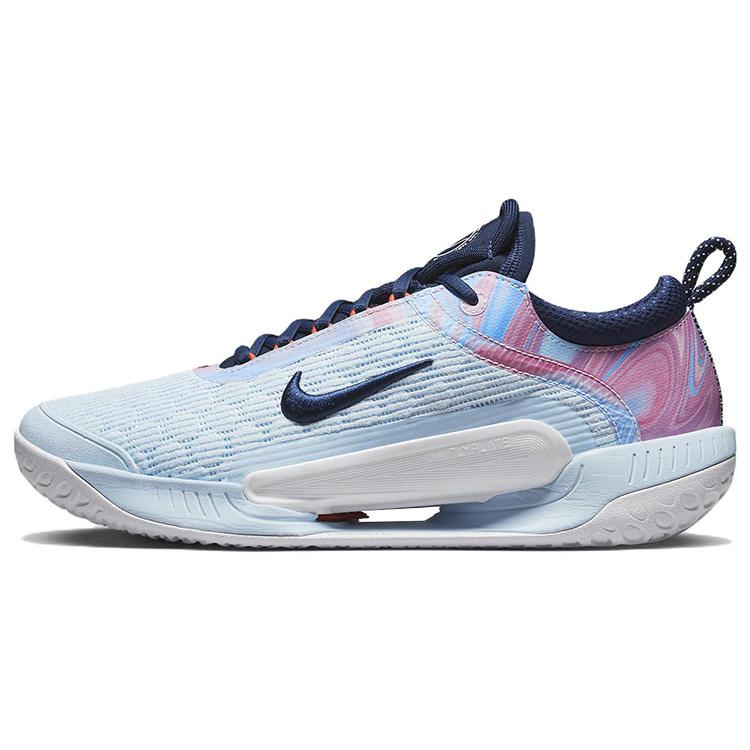 

new Nike Court Zoom Nxt Glacier Blue Team Orange 42