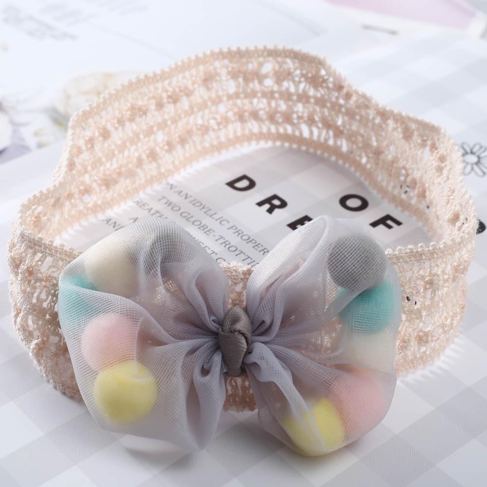 Korean Style Baby Bow Hairband - Comfortable Full Moon Accessories for 100 Days & Cute Princess Look