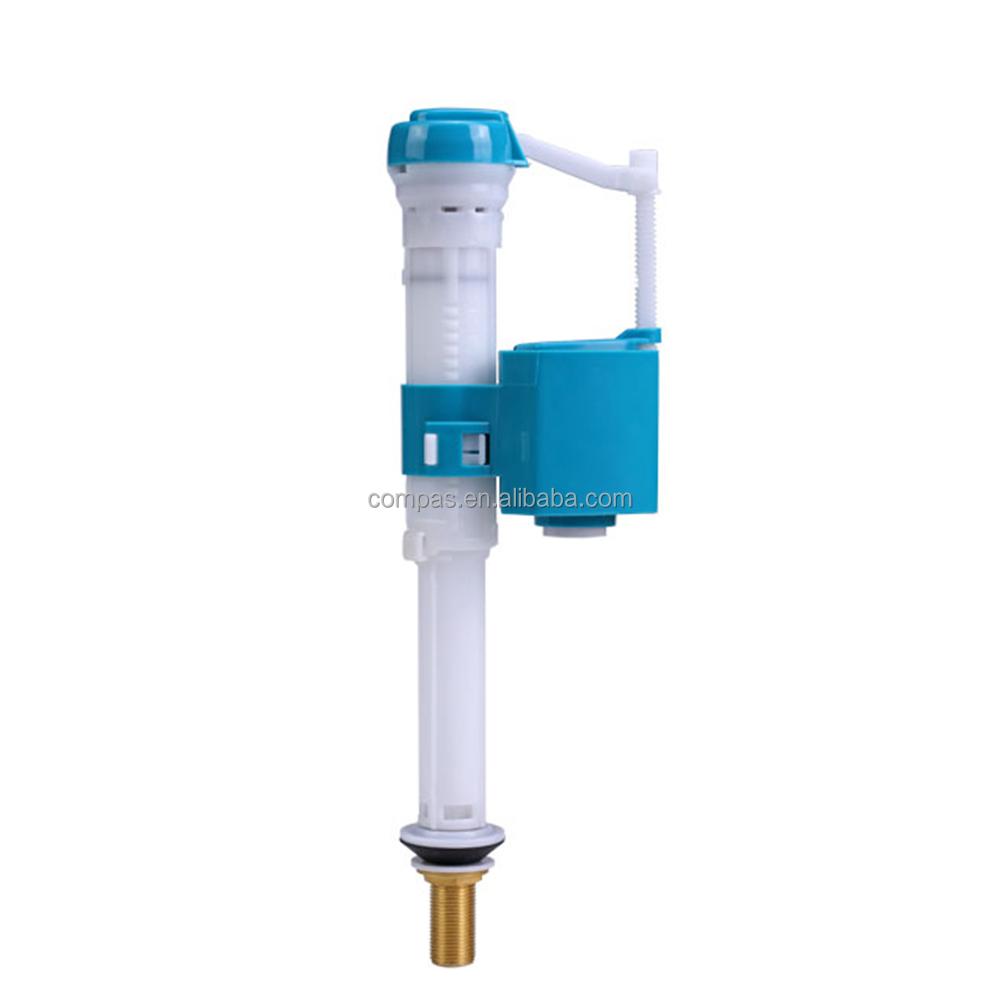 Adjustable Button Tank Brass Toilet Side Fill Valve With Ce Certificate
