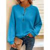 MGHR Women's Fashion Casual V-Neck Long Sleeve Blouses & Shirts
