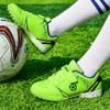 Dziecięce buty piłkarskie na rzepy dziecięce treningowe buty do biegania korki trawa zewnętrzna