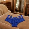 Underwear Women Lace Floral Thong Low-Rise T-back Panties Lace Solid Briefs  Daily Wear