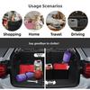 Multifunction Foldable Storage Storage Box Oxford Cloth Auto Storage Bag  Car Trunk