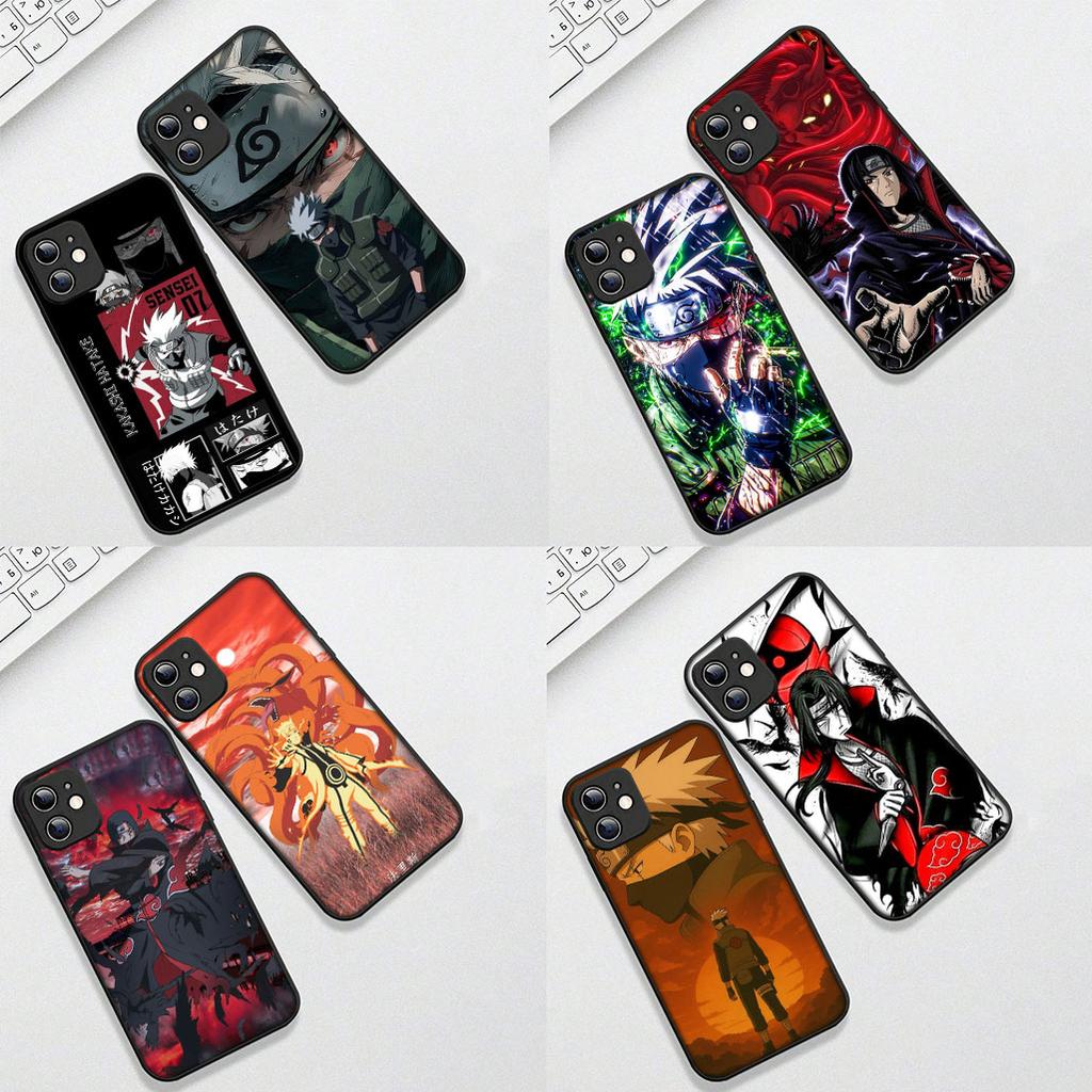 Cover Morbida per Samsung Galaxy S24 S25 S23 FE Ultra Plus S7 Edge S25+ S23+ A56 5G Custodia Cover per Telefono Kakashi Narutos Itachi Uchiha