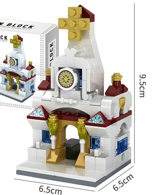 House Building Blocks Mini City Store Street View Snack Street Children'S Toys Boys And Girls Gifts Compatible With