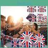 König Karl III. Union Jack Einweg-Partyzubehör für Geburtstagsfeier
