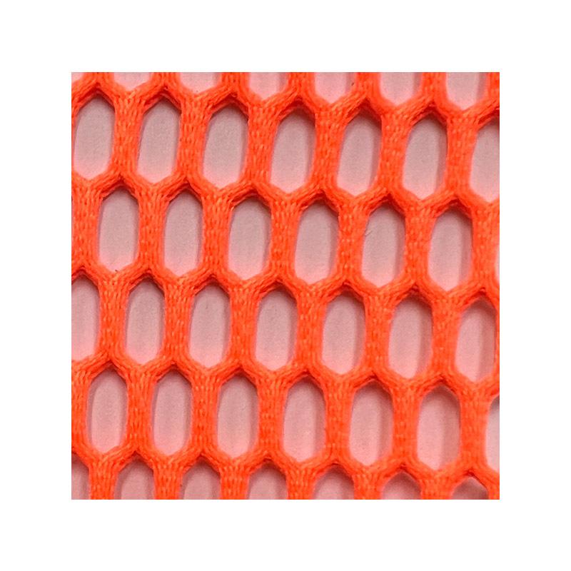 Dwustronna tkanina siatkowa o strukturze plastra miodu na buty i odzież