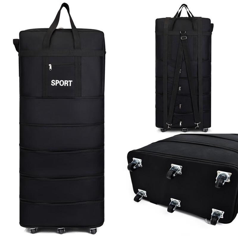 KANDEXS Large Capacity Rolling Duffle Bag