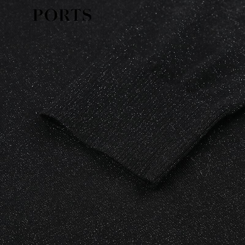 PORTS Women's Semi-High Neck Knit Sweater