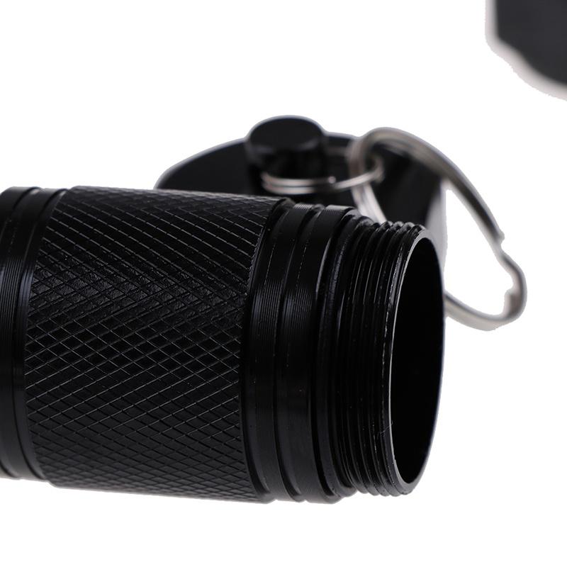 Waterproof Seal Tank Aluminum Capsule Container Drug Organizer Pocket Pill Cases for Outdoor Emergency Medicine Storage Bottles