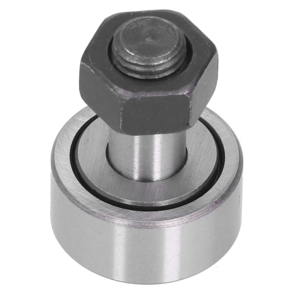 M12x1.5mm Thread CF12-1 Cam Follower 14mm Roller Width Stud Type Bearing Stud Type Track Roller Bearing Steel