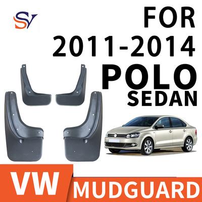 Błotniki dla POLO SEDAN 2011-2014 Chlapacze Spojler Nakładki na błotniki Akcesoria do kół samochodowych 2019