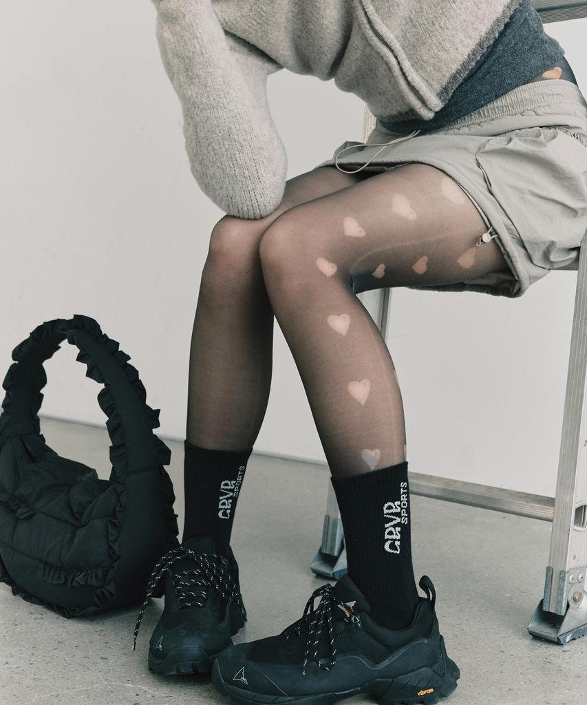 Grove Grvr Sports_Frill Banding Skirt_Beige