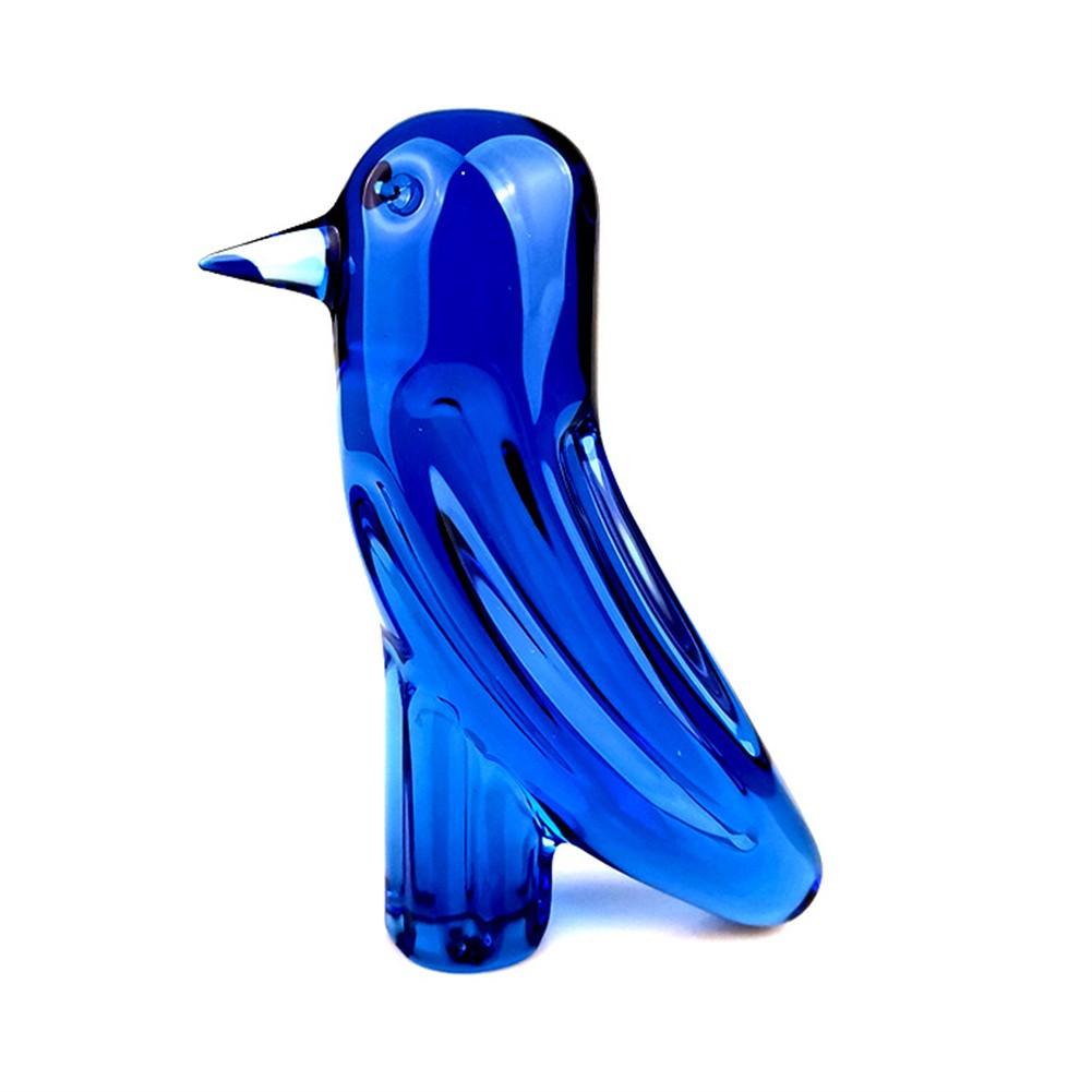 

Форма Простая Хрустальная Птица Красивый Кристалл синий