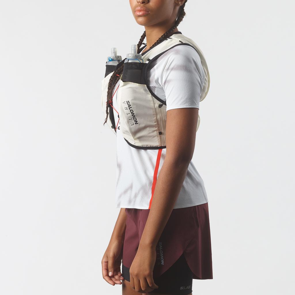 Salomon Letter Series Short Sleeve Vest Women tops White LC2533000