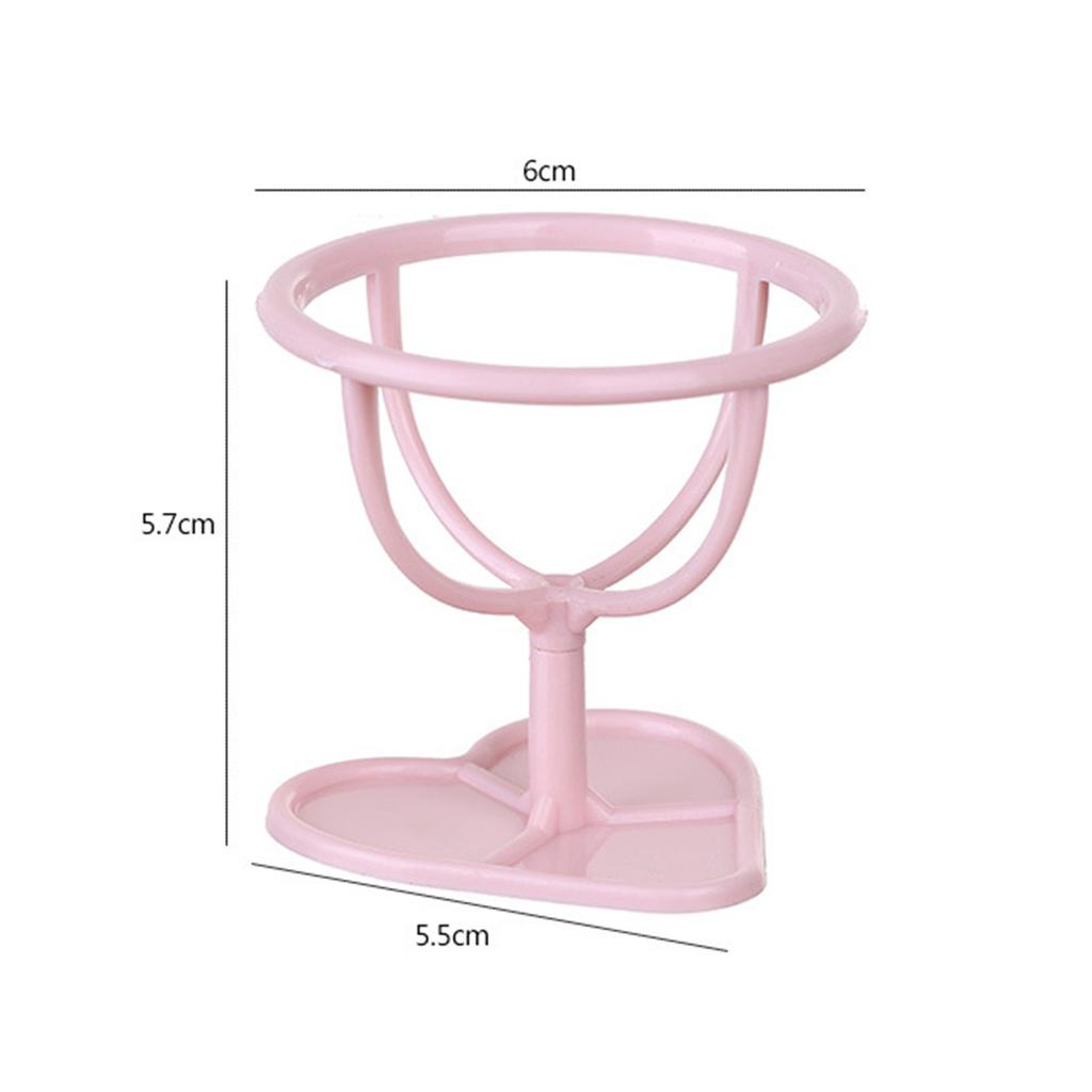 1/3/5Pcs Beauty Makeup Egg Holder Makeup Egg Drying Rack Cute Heart Shaped Makeup Egg Tray for Girls Women Travel Bedroom Dorm