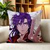 D-D.Gray-man Dark Shonen Anime  Square Double-Sided printed Pillow Case Bedroom Bedside Pillow Sofa Cushion Cover