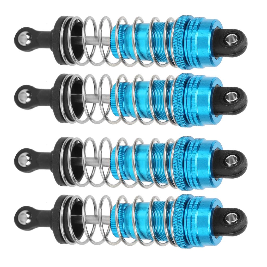 4Pcs RC Metal Shock Absorber Damper Set for MN86 MN86S MN86K MN86KS 112 RC CrawlersBlue