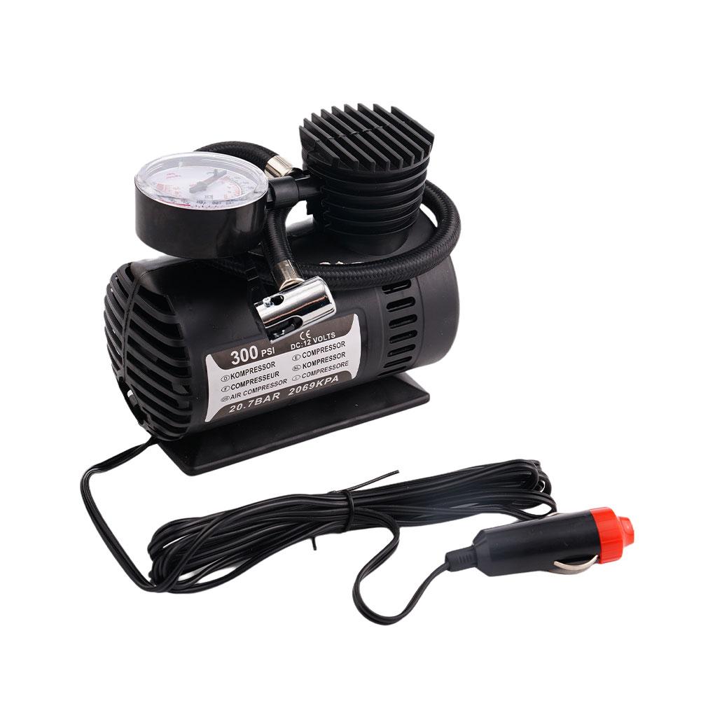 12V Miniature Air Pump Car Inflation Pump Tire Inflation Pump Locomotive Mounted Inflation Pump Electric Small Air Pump