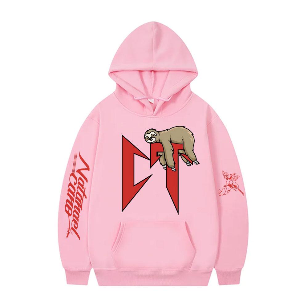 Singer Natanael Cano Corridos Tumbados CT Print Hoodie Male Funny Cute Sloth Graphic Hoodies Men Women Hip Hop Casual Sweatshirt