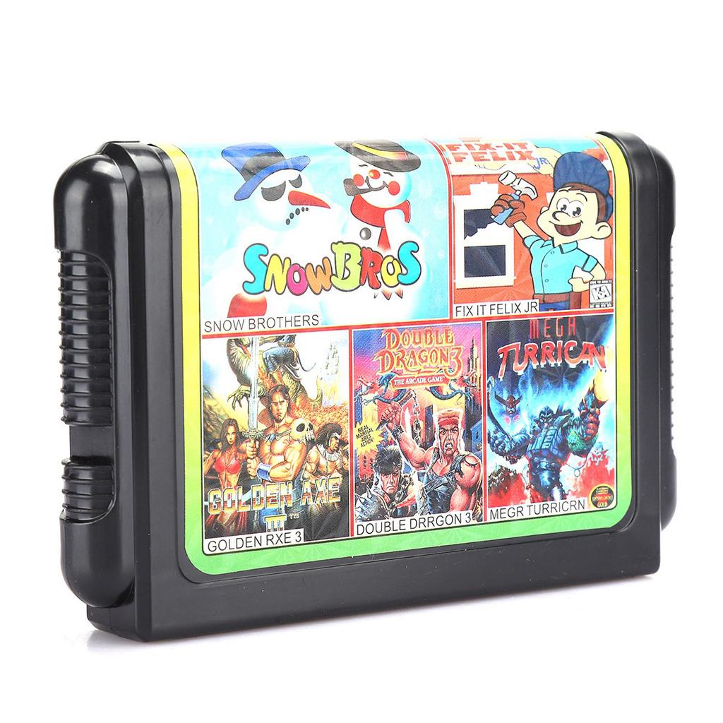 Φορητή Κάρτα Παιχνιδιού 16-Bit Μεγάλης Χωρητικότητας για Sega Gamepad Αξεσουάρ ΠαιχνιδιώνTH16003