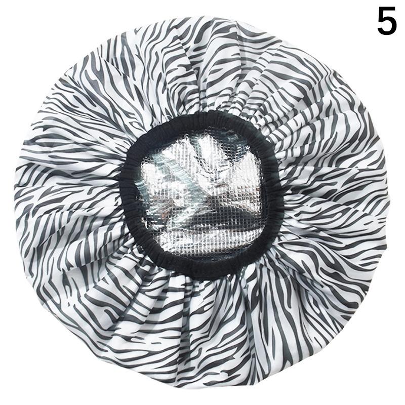 Self-Heating Tin Foil Hat Thickened Heating Steam Hair Mask Cap Portable Hair Salon Smooth Hair Oil Baking Cap