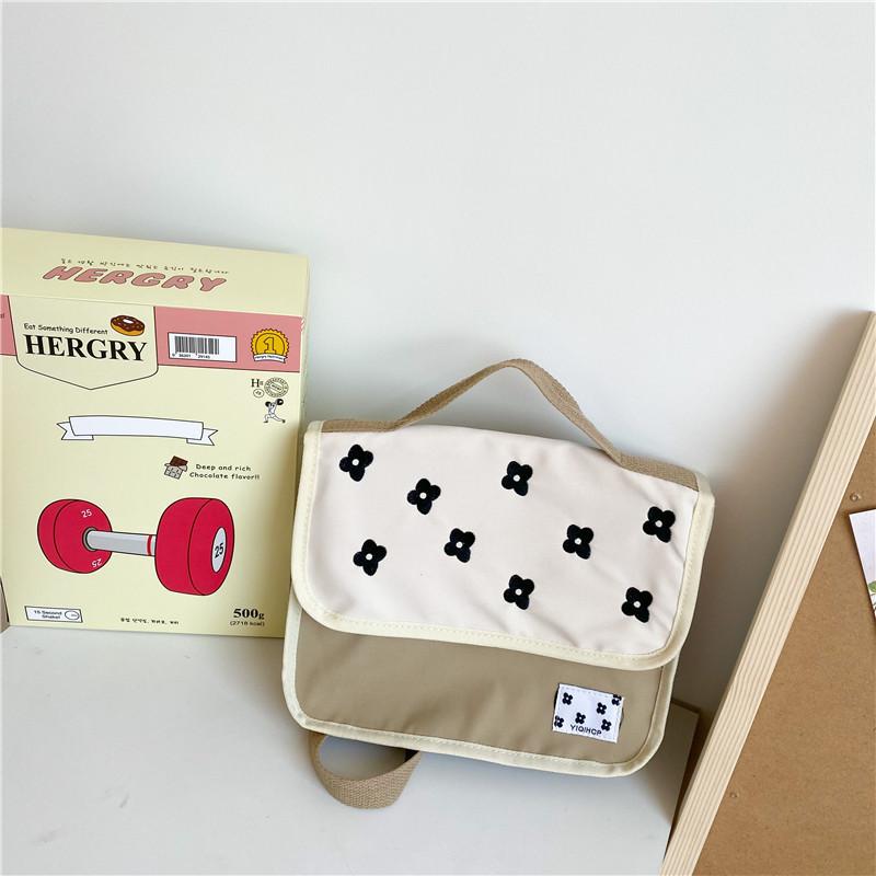 Stylish Korean Inspired Children's Backpack Cute Large Capacity Canvas Daypack For School