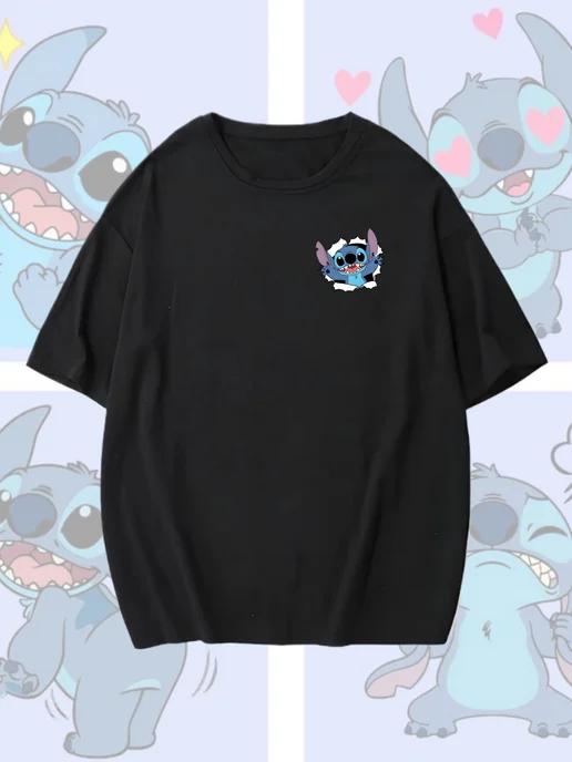 Women’s T-shirt with Lilo and Stitch print XL