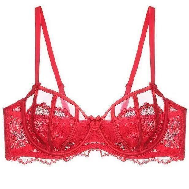 Ladies Summer Thin Fashion Small Shell Sexy Lace Mesh Breathable Underwear