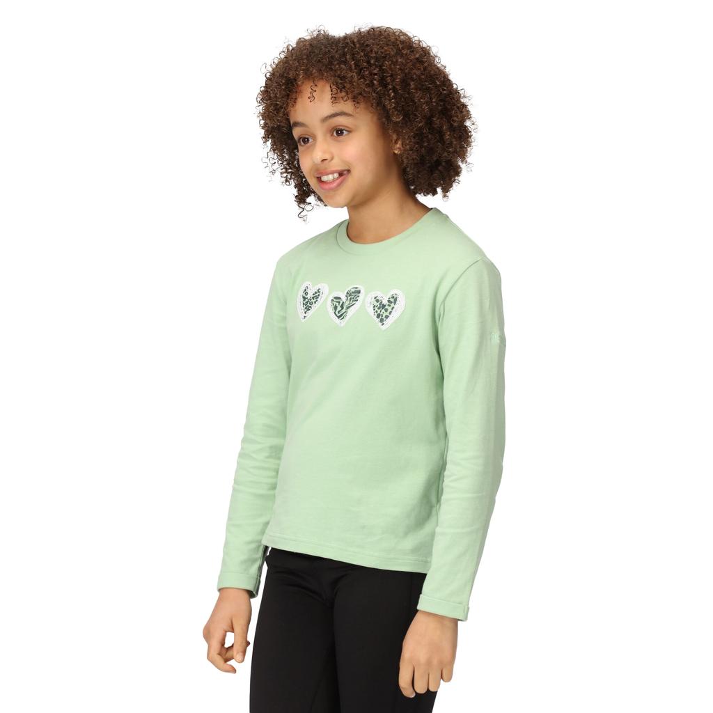 Regatta Childrens/Kids Wenbie III Heart Long-Sleeved T-Shirt