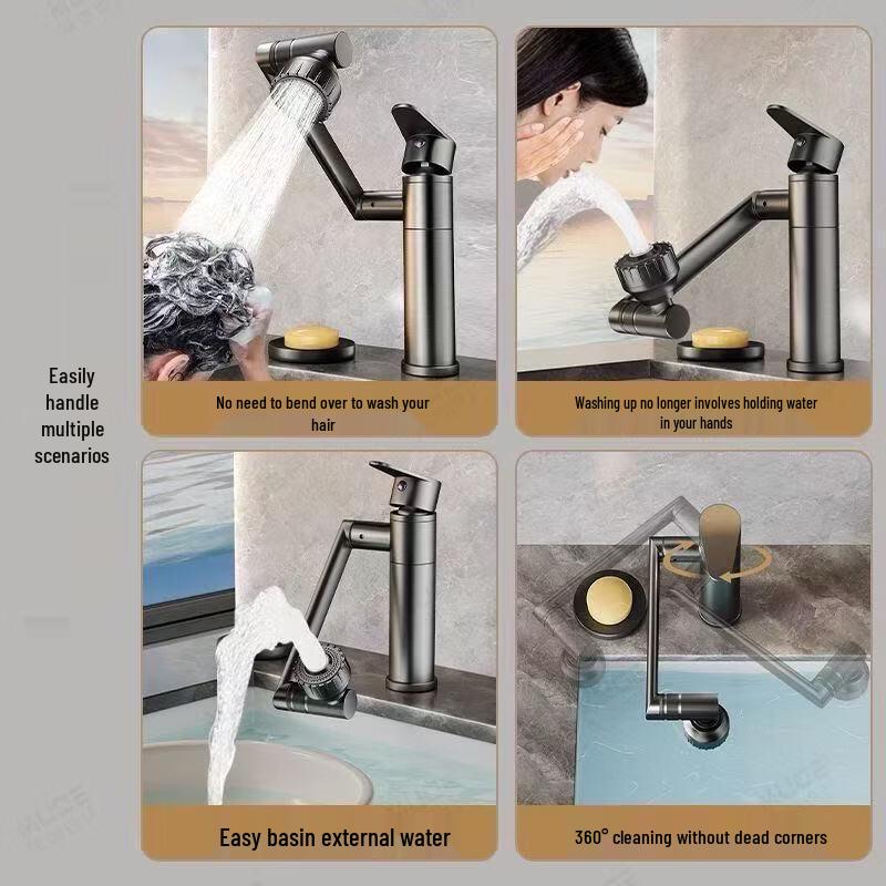TLXT Tall Bathroom Basin Faucet