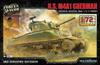 Platz Waltersons 1/72 Scale WWII US M4A1A(75) Sherman Tank, 3rd Infantry Division, France, August 1944, Plastic Model Kit WS55004R (Tank)