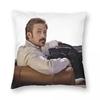 Ryan Gosling Auto Nice Guys Quadratischer Kissenbezug Polyester Leinen Samt Muster Reißverschluss Dekor Kissenhülle Zimmer Kissenbezug