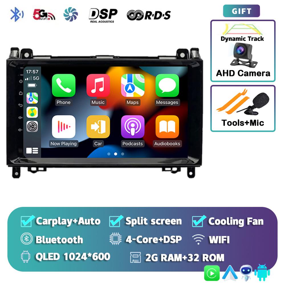 

Android 14 Carplay для Mercedes Benz B200 W169 W245 Viano Vito W639 Sprinter W906 Автомобильный радиоприемник Мультимедийный проигрыватель Стерео GPS BT DPS