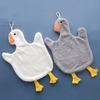 Quick Drying Microfiber Towels Bathroom Soft Absorbent Microfiber Wipe Towel Cute Duck Sauna Kitchen Cleaning Cloths