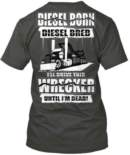 

Diesel Born Wrecker Left Chest T-Shirt Made in the USA Size S to 5XL 3XL