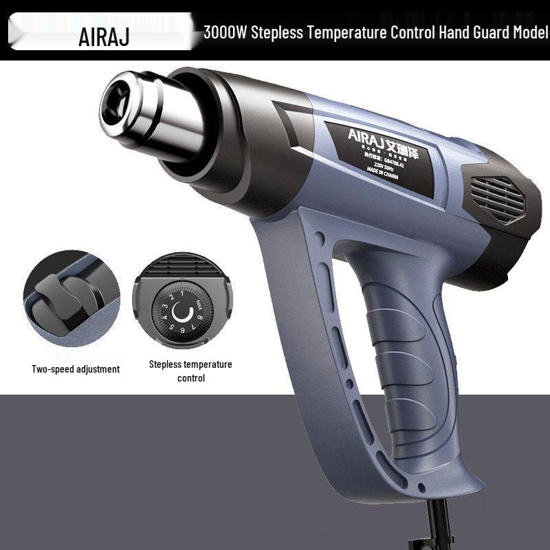 Arrizo High-Power Portable Heat Gun for Electronic Repair & Heat Shrink Applications