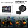A8 OBD2 HUD Car OBD Head Up Display Speed Water Temp RPM Voltage Fuel Consumption Windshield Projector With Alarm Digital Gauge
