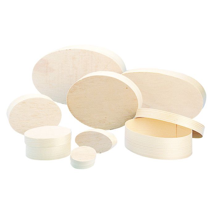 Oval Chip Box, FSC Mix Credit, 11x16x5.5cm